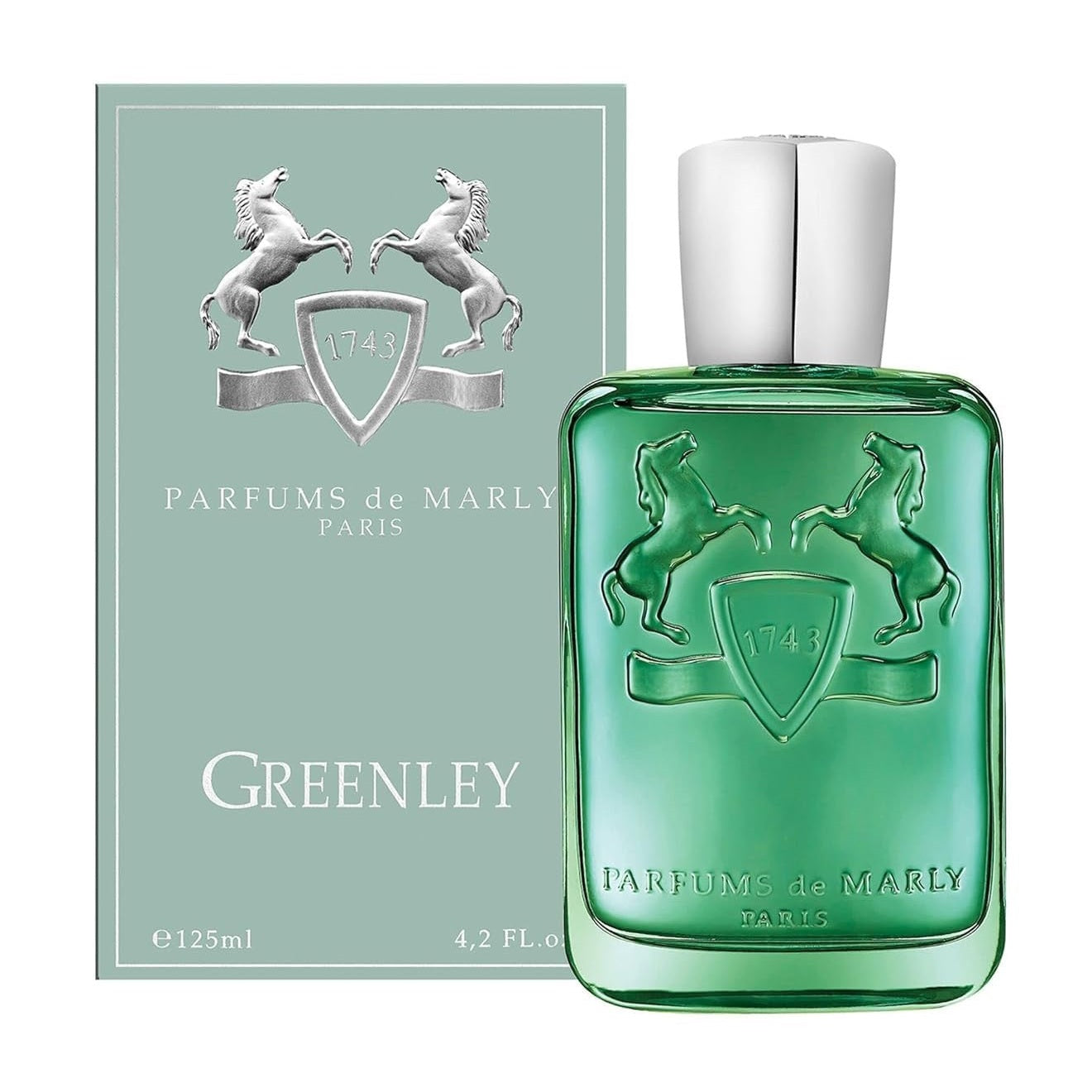 Parfums De Marly: Greenley Full 125ML Bottle - Luke's Scents Decants