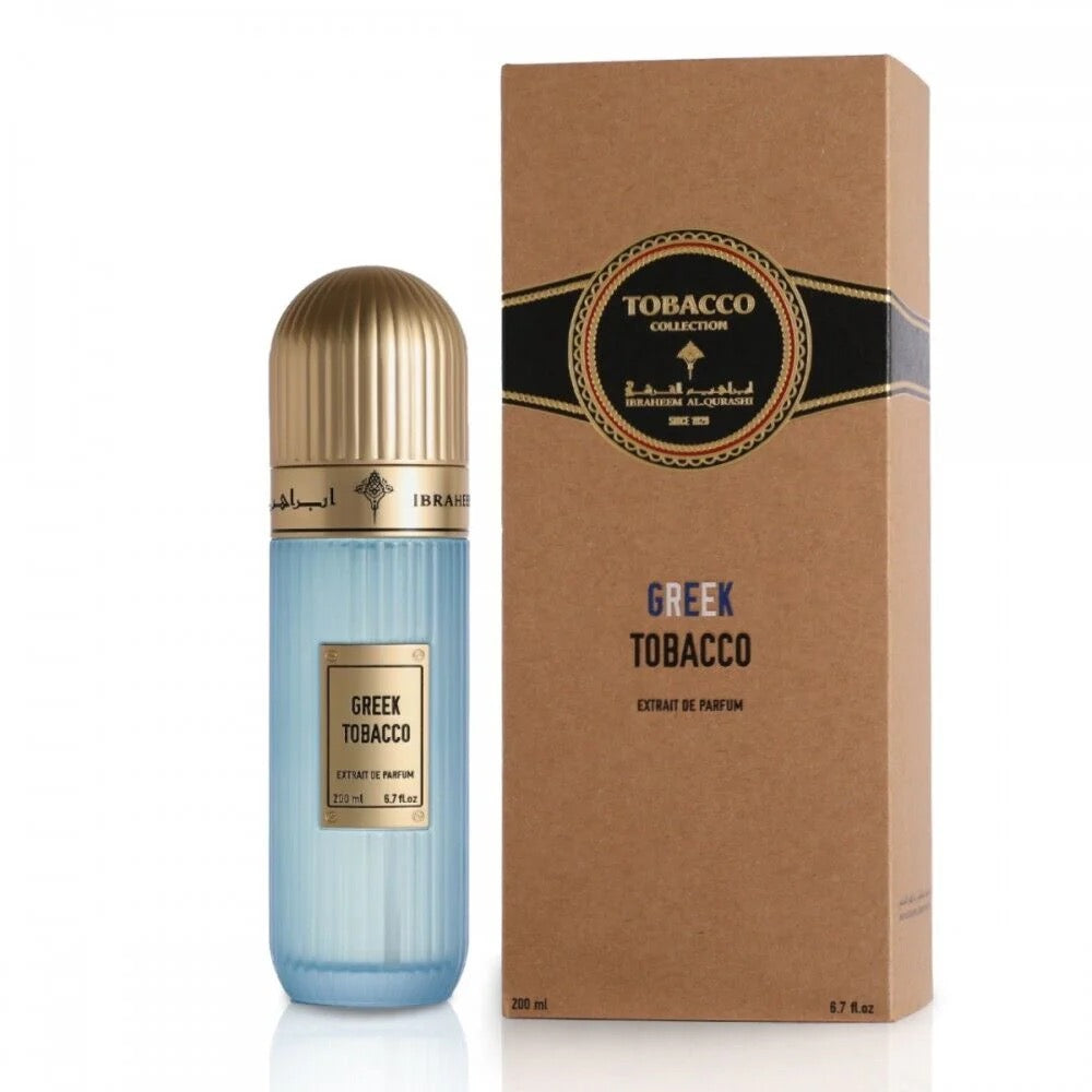 Ibraheem AlQurashi: Greek Tobacco Full 100ML Bottle - Luke's Scents Decants